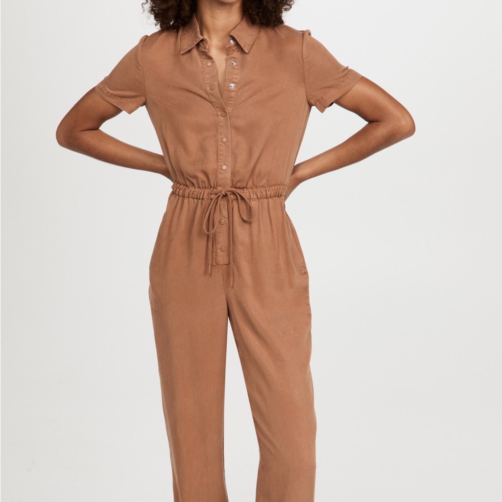 Alice + Olivia Xenia Collared Jumpsuit